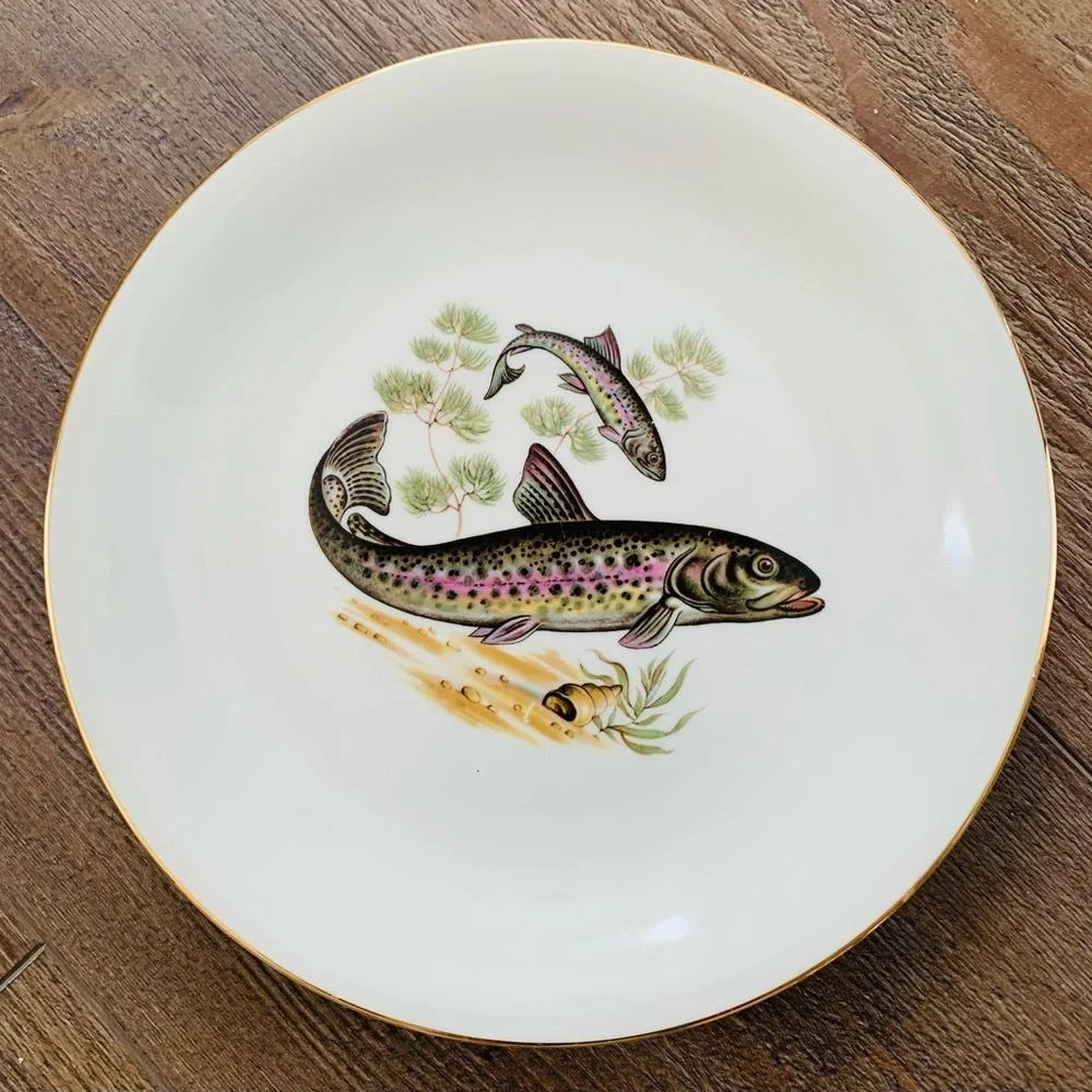 Johann Seltmann Vihenstrab porcelain plates from Germany